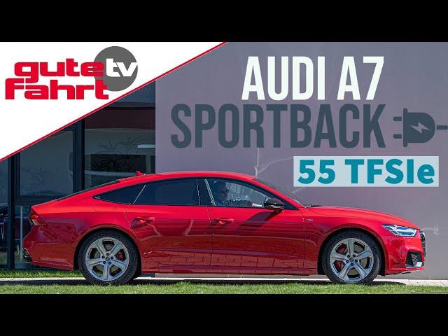 Audi A7 Sportback 55 TFSIe (PHEV): Plug-in-Hybrid-Topmodell mit 367 PS | New Review | Test | Drive