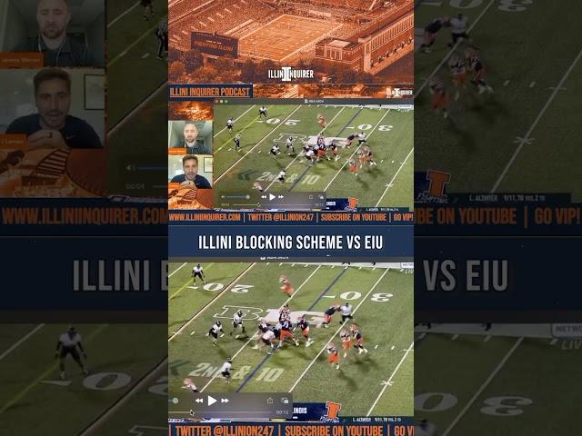 J Leman goes in-depth to break down #illini's new offensive wrinkles 