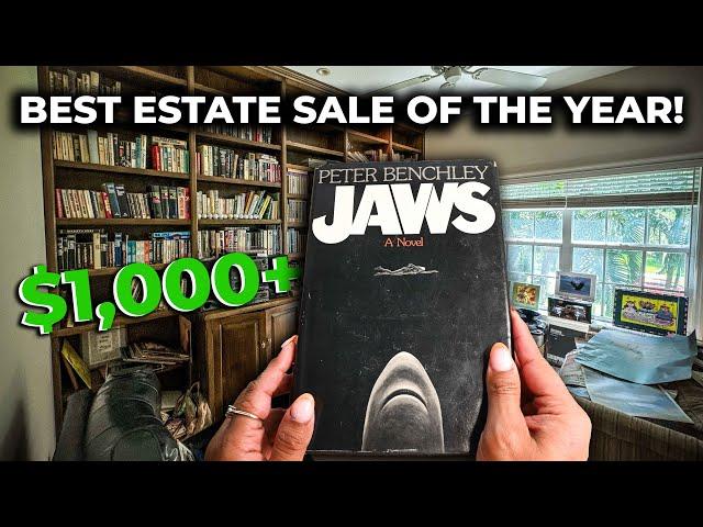 This was the BEST Estate Sale of the Year! Rare Books, Vintage Watches and MORE!