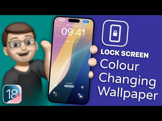 Set Up iOS 18’s New Dynamic, Colour Changing Wallpaper