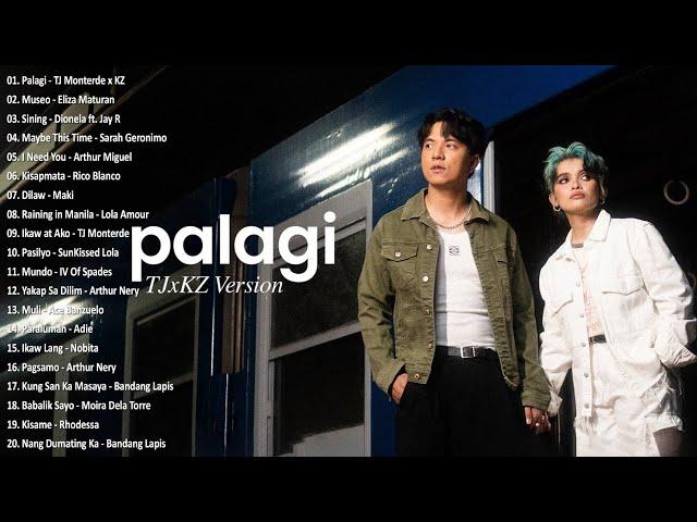 Palagi - TJ Monterde x KZBest OPM Tagalog Love Songs With LyricsOPM Trending 2024 Playlist #vol1