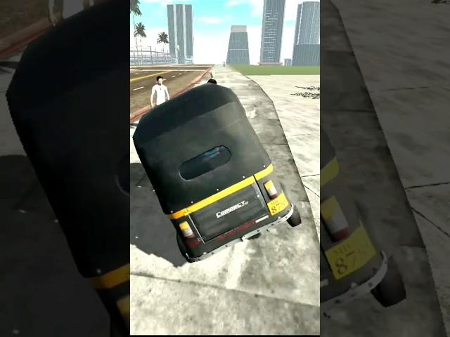 auto rickshaw cheat code in Indian bike driving 3d #shorts