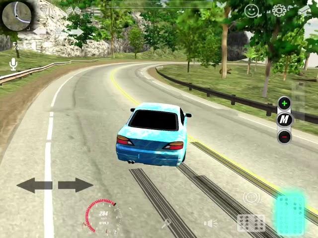 Mini mountain drift || car parking multiplayer