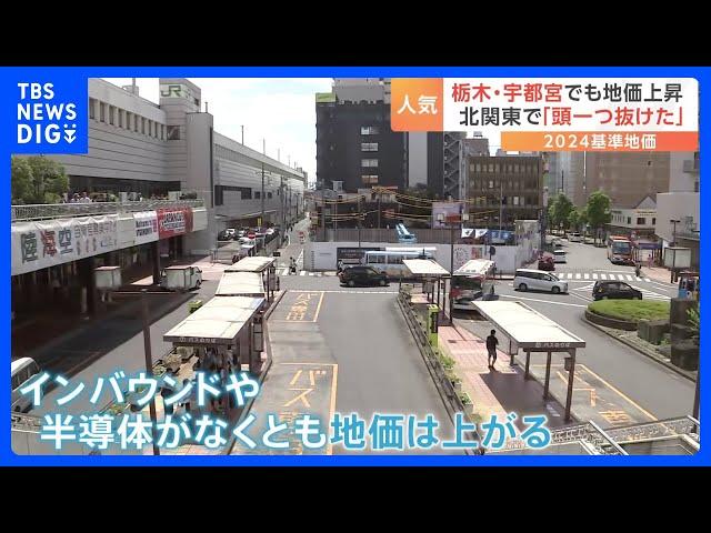 北関東で「頭一つ抜けた」街？　栃木・宇都宮市　基準地価公表で4年連続上昇「LRT」「待機児童ゼロ」「子どもの医療費無料化」市民も誇らしげ｜TBS NEWS DIG