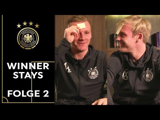 Wer bin ich? Julian Brandt vs. Bernd Leno | The Winner Stays | Folge 2