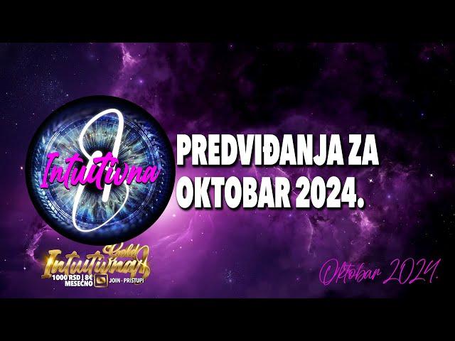 PREDVIĐANJA ZA OKTOBAR 2024. Tarot citanje  Grupno otvaranje  @Intuitivna8