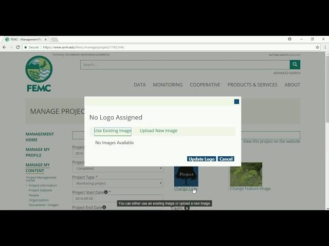 Customizing Features on the FEMC Portal