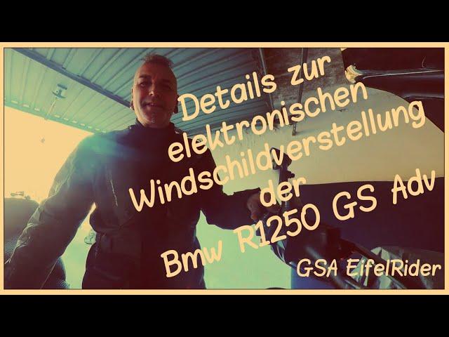 Beste Kamera für YouTube & Vlog, Insta 360 One X2, & elektrische Windschildverstellung Bmw R1250 GS