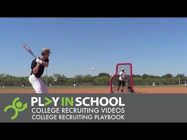 Kyle Ivy   Hitting - West Texas Elite - Filmed June 2020 - www.PlayInSchool.com