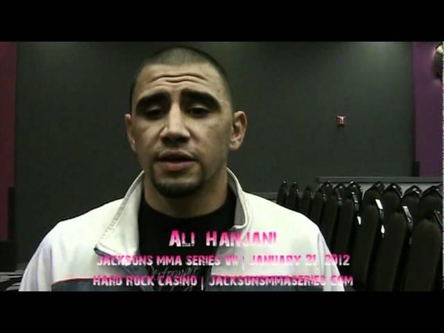 Ali Hanjani - Jackson's MMA Series 7 Press Conference