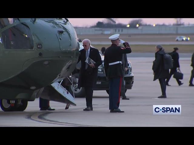 President Biden and Jill Biden leave Delaware and return to White House