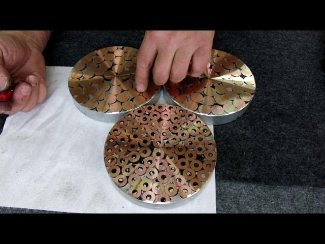 Making Flat lapping plates 4