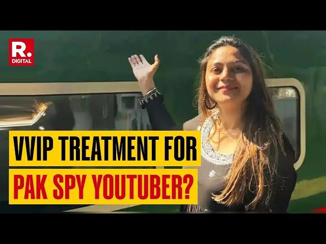 VVIP Treatment for Jyoti Malhotra in Pakistan? Video Shows Security Arrangement For Pak Spy YouTuber