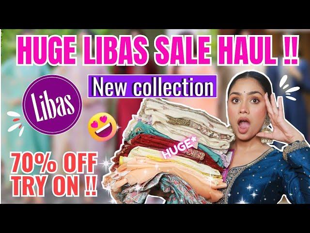 HUGE Libas Sale Haul | New Festive collection | Pakistani style suit, Anarkali suit,office kurta set