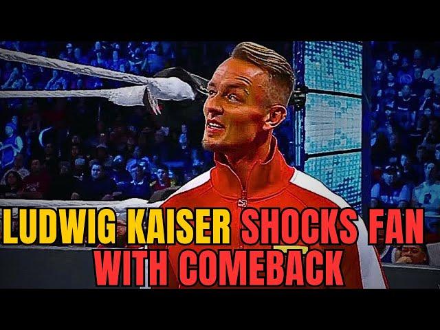 LUDWIG KAISER SHOCKS FANS BY MAKING SURPRISE RETURN.| WRESTLING WORLD #wwe #wwenews #wweraw