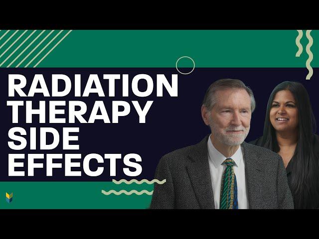 Radiation Therapy: Long Term & Short Term Side Effects #ProstateCancer | #MarkScholzMD #AlexScholz