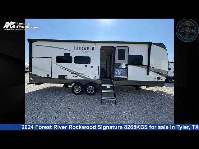 Magnificent 2024 Forest River Rockwood Signature Travel Trailer RV For Sale in Tyler, TX | RVUSA.com