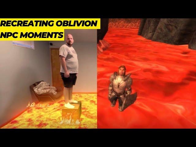 Recreating Oblivion NPC Moments