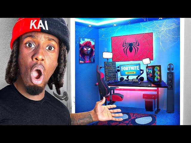 I Built Kai Cenat His Dream Gaming Room!