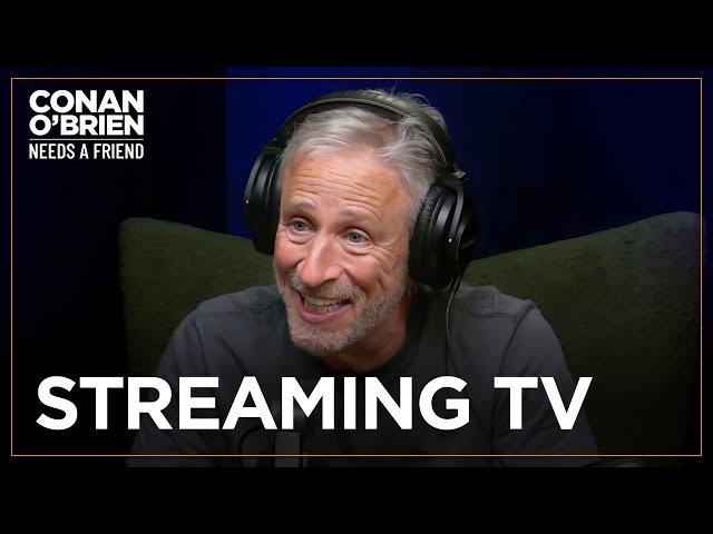 Jon Stewart On How Tech Companies Are Changing Entertainment | Conan O'Brien Needs A Friend