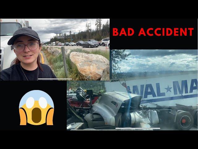 Weekly Trucking Vlog | 5,200 miles | Crazy Accident | I Really Need Your Opinion!