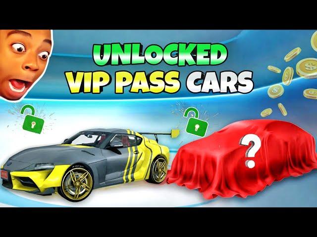 UnlockedAll Vip Pass Cars| Extreme Car Driving Stunts|