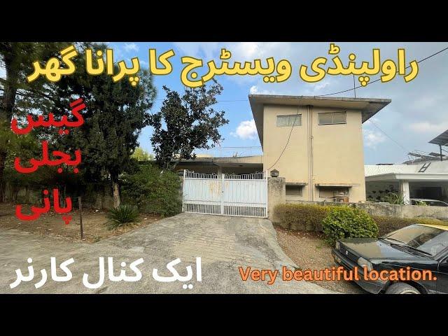 1 kanal old constructed house sale in westridge 1 rawalpindi cantt