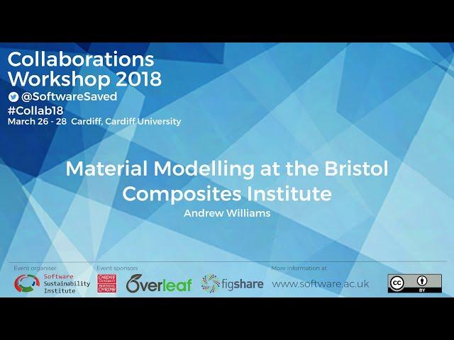 Material Modelling at the Bristol Composites Institute