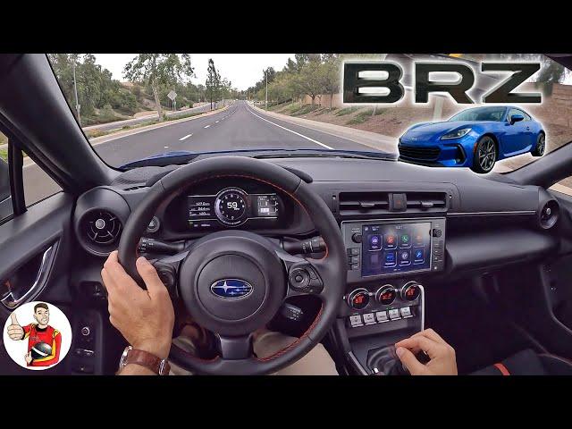 The 2022 Subaru BRZ Manual is Driving Purity with a Happy Grille (POV Drive Review)