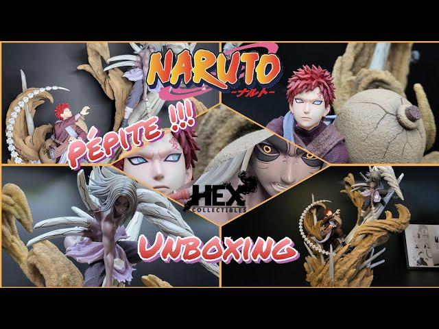  UNBOXING 4K GAARA VS KIMIMARO DE ‎@HEXCollectibles  