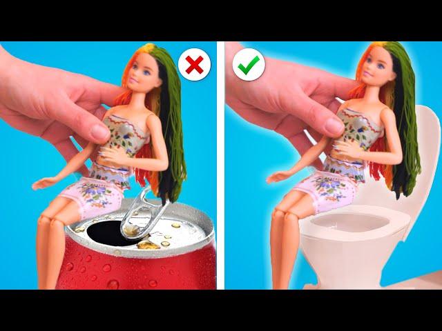 A Doll Beauty And Fashion Makeover! || Makeover Ideas, Barbie Sparkle Style, by Zoom GO!