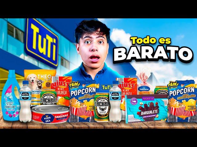 PROBANDO LOS PRODUCTOS MÁS BARATOS DEL TUTI 