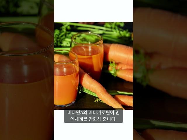 100세까지 살수있는건강정보 당근의 6가지효능은?