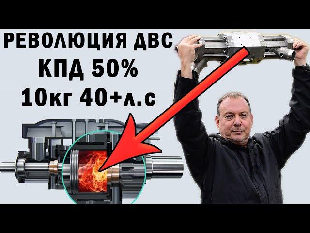 ЭТИ ДВС ИЗМЕНЯТ МИР: W-Поршень Toyota, Свободный поршень с 50% КПД! Лёгкие и мощные!