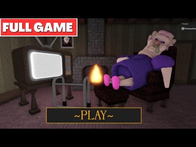 Roblox Grumpy Gran - Full Walkthrough