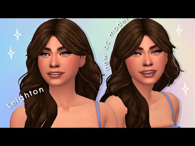 CREATING A NEW CC MODEL  | Sims 4 Create A Sim