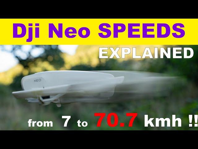 It's faster than you'd think! DJI Neo