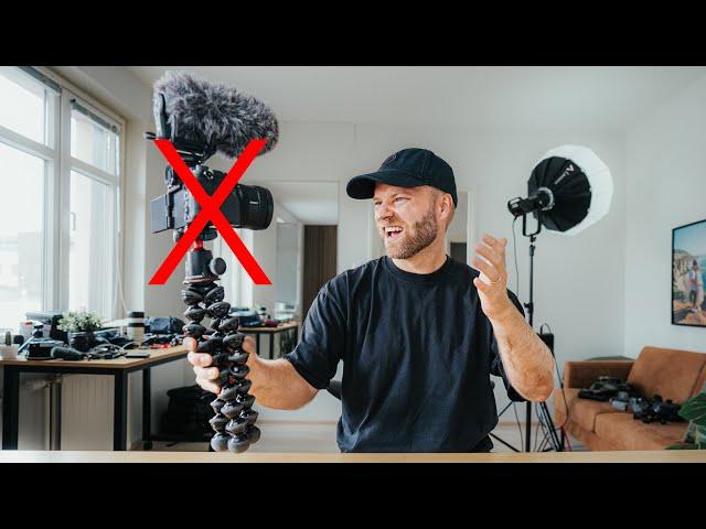 7 Mistakes talking to a Camera I stopped doing!