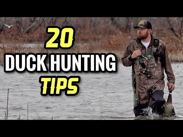 20 Duck Hunting Tips in 3 Minutes