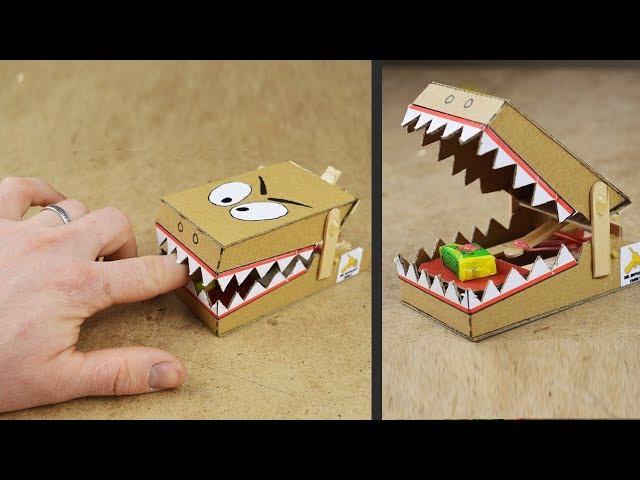 DIY Simple Rat Trap from Cardboard (mr. hotglue's family)