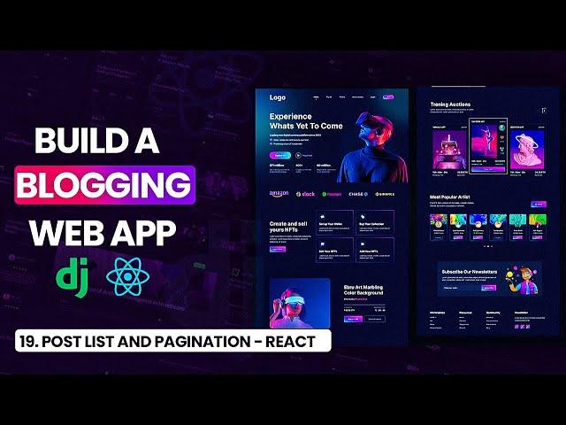 Post List and Pagination Using React - React Blog Tutorial: EP 19