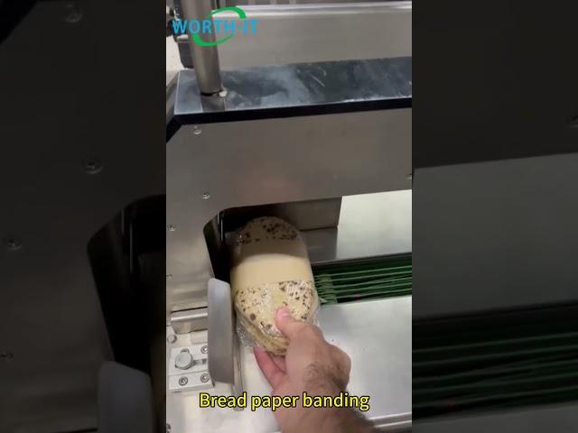 Bread Paper Banding for Brand Showing and Food Promotion