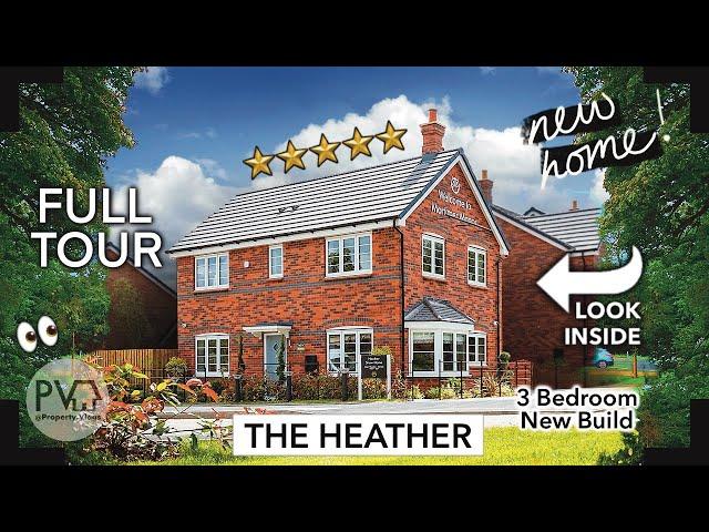 NEW Home INSIDE a GORGEOUS  3Bed Detached New Build House  | Touring The Heather Owl Homes Property