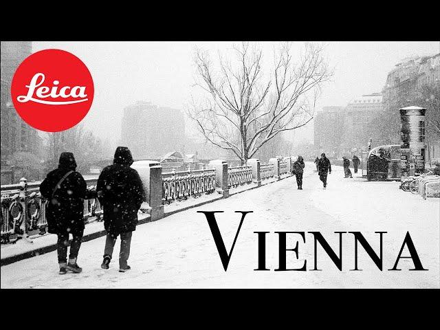 Snow in Vienna | Leica iiif Camera | Film street photography