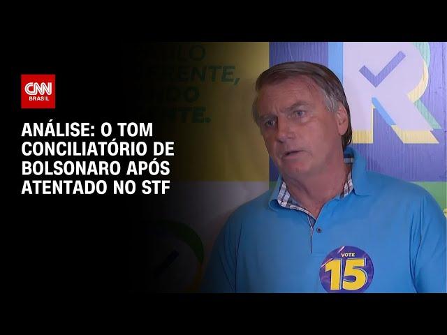 Análise: O tom conciliatório de Bolsonaro após atentado no STF | WW