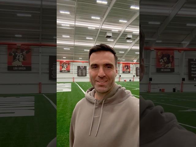 Joe Flacco is ready to go