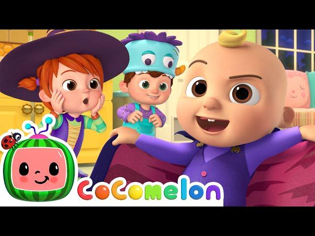 Halloween Dress Up Song with Vampire JJ  | CoComelon Nursery Rhymes & Kids Songs