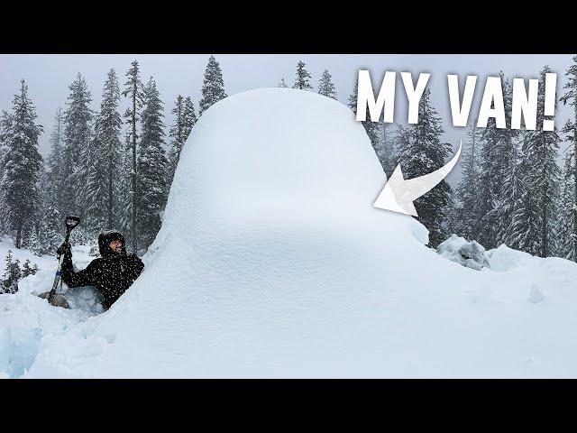 6 Months Van Camping in Blizzards, Record-Breaking Cold, Polar Vortexes and 15ft/5m of Snow!