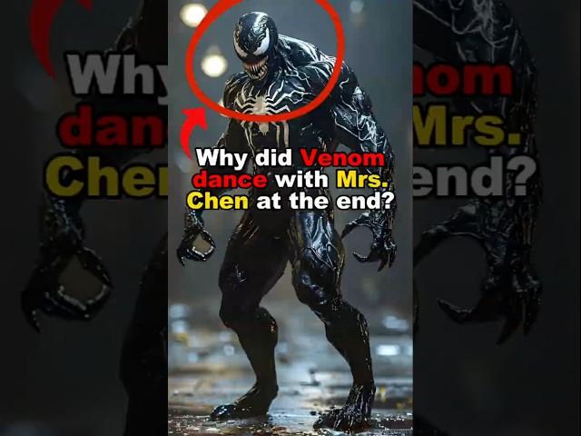 Why did Venom dance with Mrs. Chen at the end?#marvel #marvelstudios #shorts