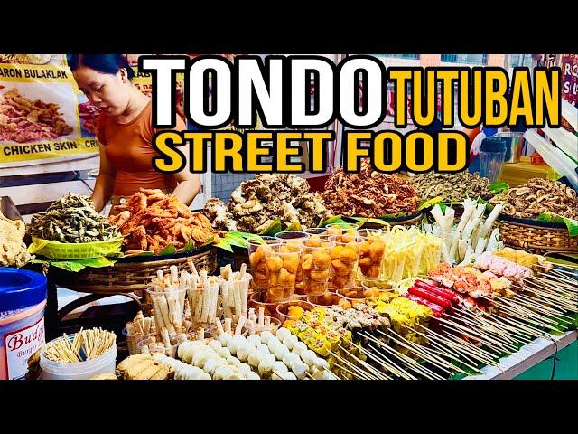 Philippines Street Food Tour at Tutuban Tondo Manila | Street Foods of Tondo Philippines